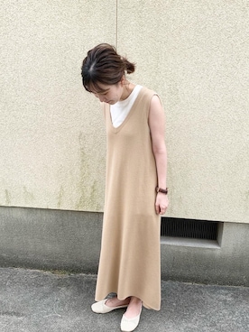 「LBC（エルビーシー）のアイテム（ワンピース/ドレス）」を使った、pirochanさん（レディース・146cm）の夏コーディネート