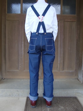「CEDAR CREST（セダークレスト ）のアイテム（ブーツ）」を使った、かずくんさん（メンズ・180cm）の冬コーディネート