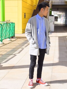 「KSUBI（スビ）のアイテム」を使った、joyoshidaさん（メンズ・181cm）の冬コーディネート