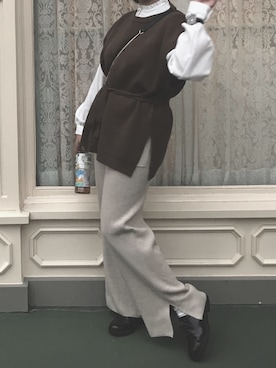 リサさん（レディース・157cm）の冬コーディネート