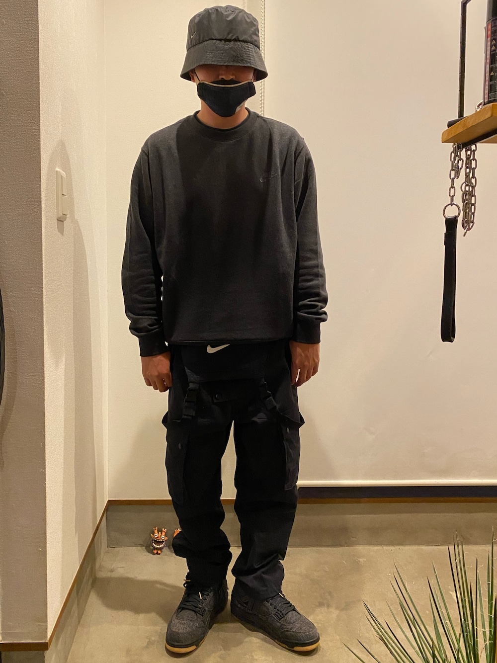 Nike 黒 オーバーオール NIKE シティメイド オーバーオール 黒 2XL 黒タグ付 - メルカリ