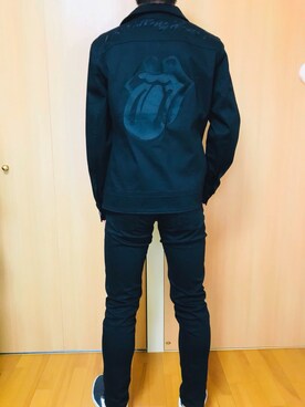 「jackrose」｜「アイテム（ノーカラージャケット）」を使った、K-:-Kさん（メンズ・175cm）の春コーディネート