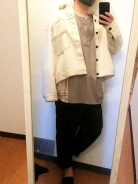 「semantic design（セマンティックデザイン）のアイテム」を使った、Ryo-ma@相互さん（メンズ・162cm）の春コーディネート