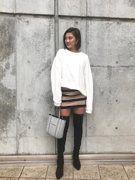 「wearhalloween2019」｜又来綾さん（レディース・163cm）の秋コーディネート