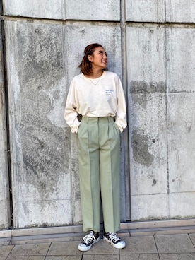 又来綾さんのコーディネート