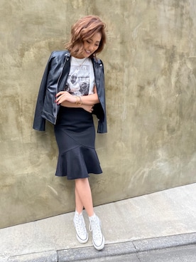 又来綾さんのコーディネート