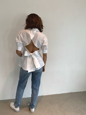 又来綾さんのコーディネート