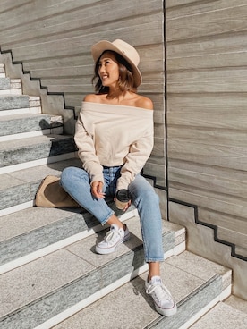 又来綾さんのコーディネート