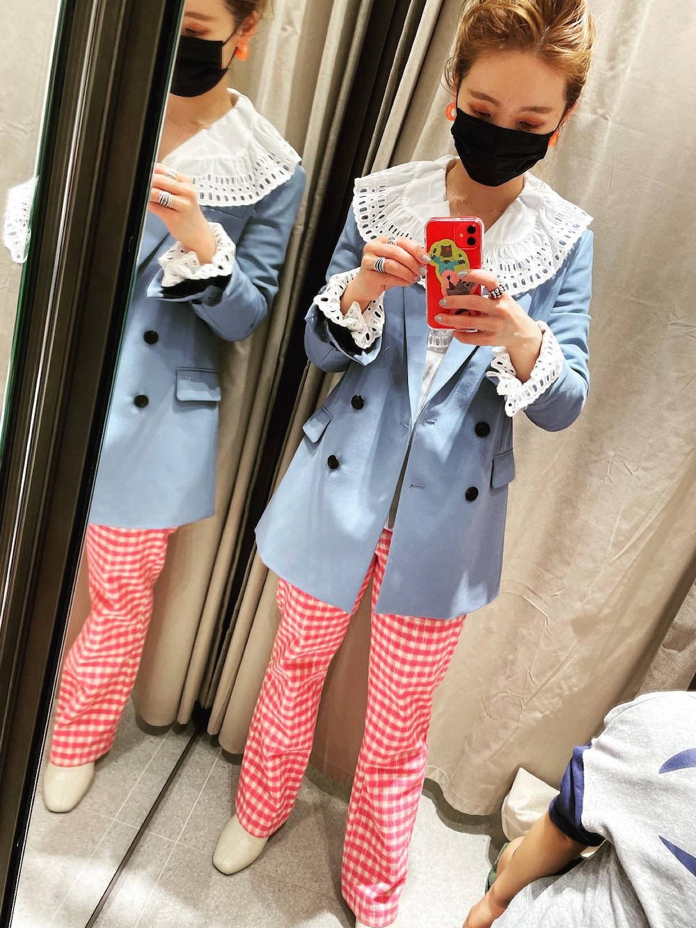 ZARAのテーラードジャケットを使った人気ファッションコーディネート