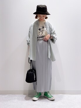 いのうえまいさん（レディース・157cm）の春コーディネート