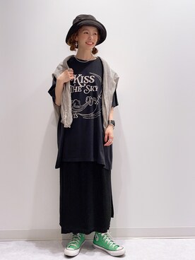 いのうえまいさん（レディース・157cm）の春コーディネート