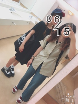 rinさん（レディース・155cm）の夏コーディネート