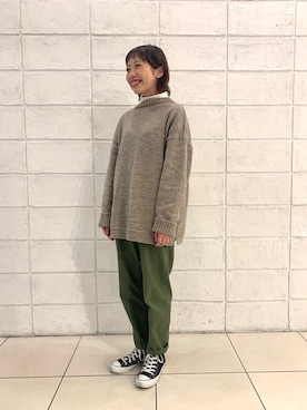 Fujimotoさん（レディース・157cm）の冬コーディネート