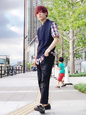 syu-さん（メンズ・168cm）の夏コーディネート