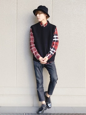 syu-さん（メンズ・168cm）の夏コーディネート