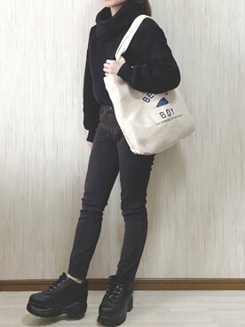 pote☁️さん(レディース・146cm)の冬コーディネート