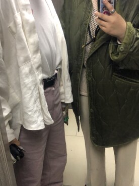 Rさん（レディース・158cm）の春コーディネート