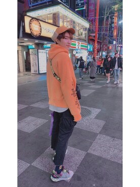 「西門」｜Hi Kinoさん（メンズ・178cm）の冬コーディネート