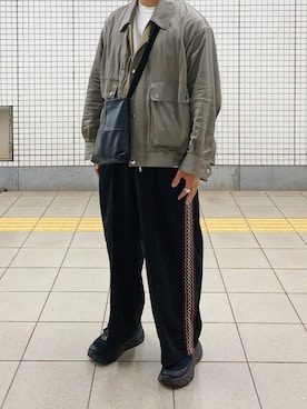 「superNova.（スーパーノヴァ）のアイテム（ジャケット/アウター）」を使った、satoruさん（メンズ・171cm）の春コーディネート