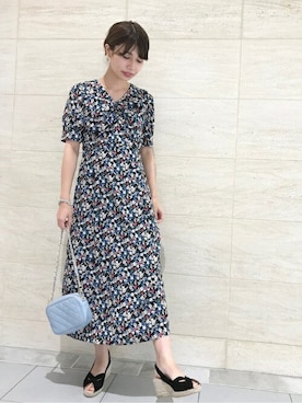 「La TOTALITE（ラトータリテ）のアイテム」を使った、yukimiさん（レディース・160cm）の夏コーディネート