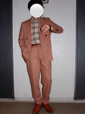 「TORY BURCH（トリーバーチ）のアイテム」を使った、ピロリ菌さん（メンズ・178cm）の冬コーディネート
