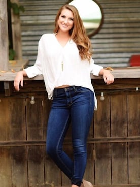 「HUDSON（ハドソン）のアイテム」を使った、sophieさん（レディース・170cm）の春コーディネート