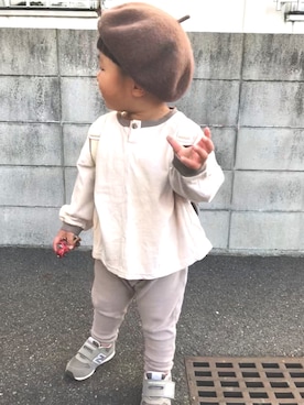 Aさん（キッズ・90cm）の秋コーディネート
