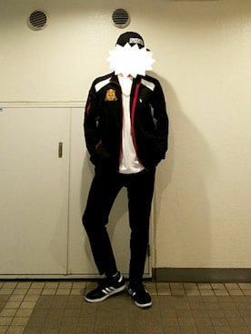 「ラルフローレン」｜「アイテム（ナイロンジャケット）」を使った、hinoさん（メンズ・178cm）の夏コーディネート