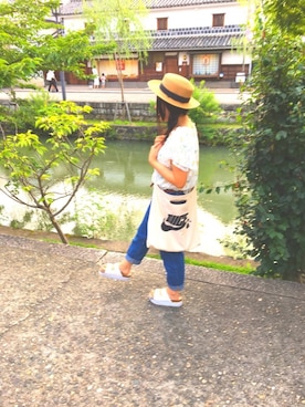 りこぴんさん（レディース・154cm）の夏コーディネート