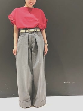 りこぴんさん(レディース・154cm)の夏コーディネート