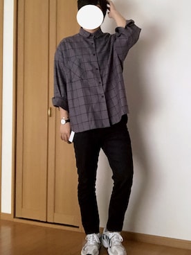 「アイテム（バングル/リストバンド）」を使った、むぎ太さん（メンズ・178cm・20代）の春コーディネート