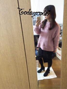 y!さん（レディース・147cm）の冬コーディネート