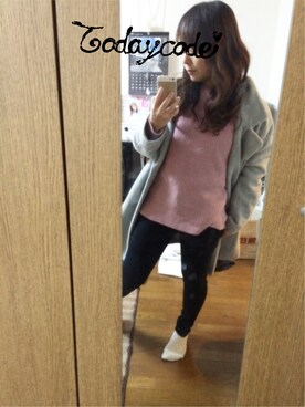 y!さん（レディース・147cm）の冬コーディネート