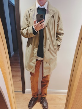「BEAMS（ビームス）のアイテム（その他アウター）」を使った、K.Hartさん（メンズ・176cm）の春コーディネート