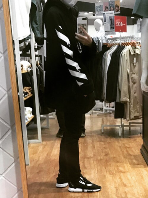 たけぽん Y 3のスニーカーを使ったコーディネート Wear