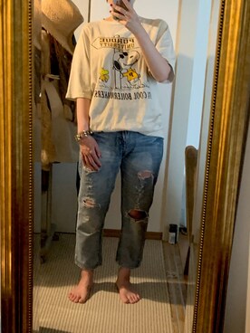 「DAISY（デイジー）のアイテム」を使った、 zzさん（レディース・157cm）の春コーディネート