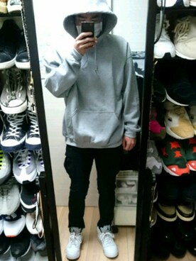 高さん（メンズ・176cm）の冬コーディネート