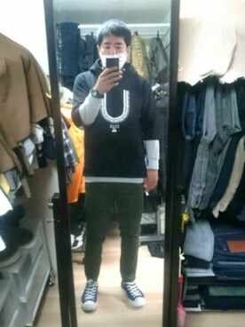 高さん（メンズ・176cm）の夏コーディネート