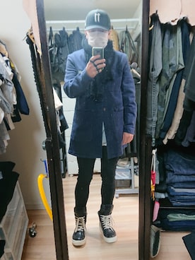 「CONNECTERS（コネクターズ）のアイテム」を使った、高さん（メンズ・176cm）の冬コーディネート