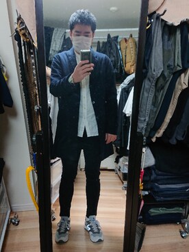 高さん(メンズ・176cm)の冬コーディネート