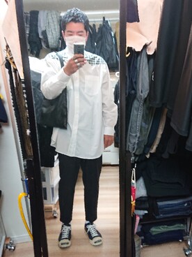 高さん（メンズ・176cm）の春コーディネート