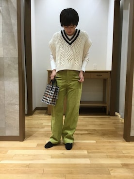 吉岡さんのコーディネート