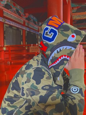 「BAPESTA（ベイプスタ）のアイテム」を使った、s.nabe_02_15さん（メンズ・270cm）の冬コーディネート