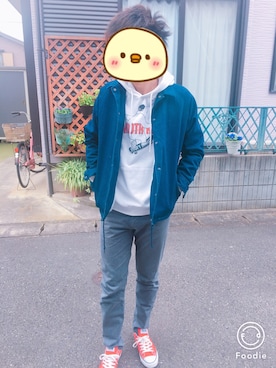 ふーくんさん（メンズ・176cm）の冬コーディネート