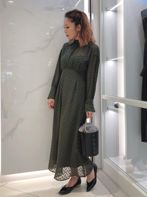 Mizuhamu Ezick新宿ルミネ Ezick ルミネ新宿 Ezickのワンピースを使ったコーディネート Wear