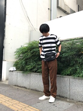 「bach（バッハ）のアイテム」を使った、クロノさん（メンズ・174cm）の春コーディネート