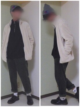 シンクローさん（メンズ・178cm）の冬コーディネート