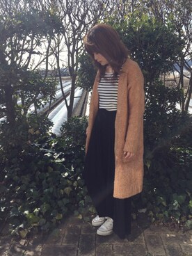 「HusHusH（ハッシュアッシュ）のアイテム（その他アウター）」を使った、Rico's♡さん（レディース・152cm）の春コーディネート