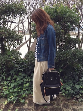 「CONVERSE（コンバース）のconverse（コンバース） ALL STAR OX（オールスターOX）（スニーカー）」を使った、Rico's♡さん（レディース・152cm）の春コーディネート