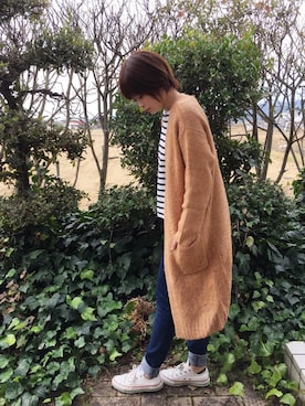 「HusHusH（ハッシュアッシュ）のアイテム（その他アウター）」を使った、Rico's♡さん（レディース・152cm）の秋コーディネート
